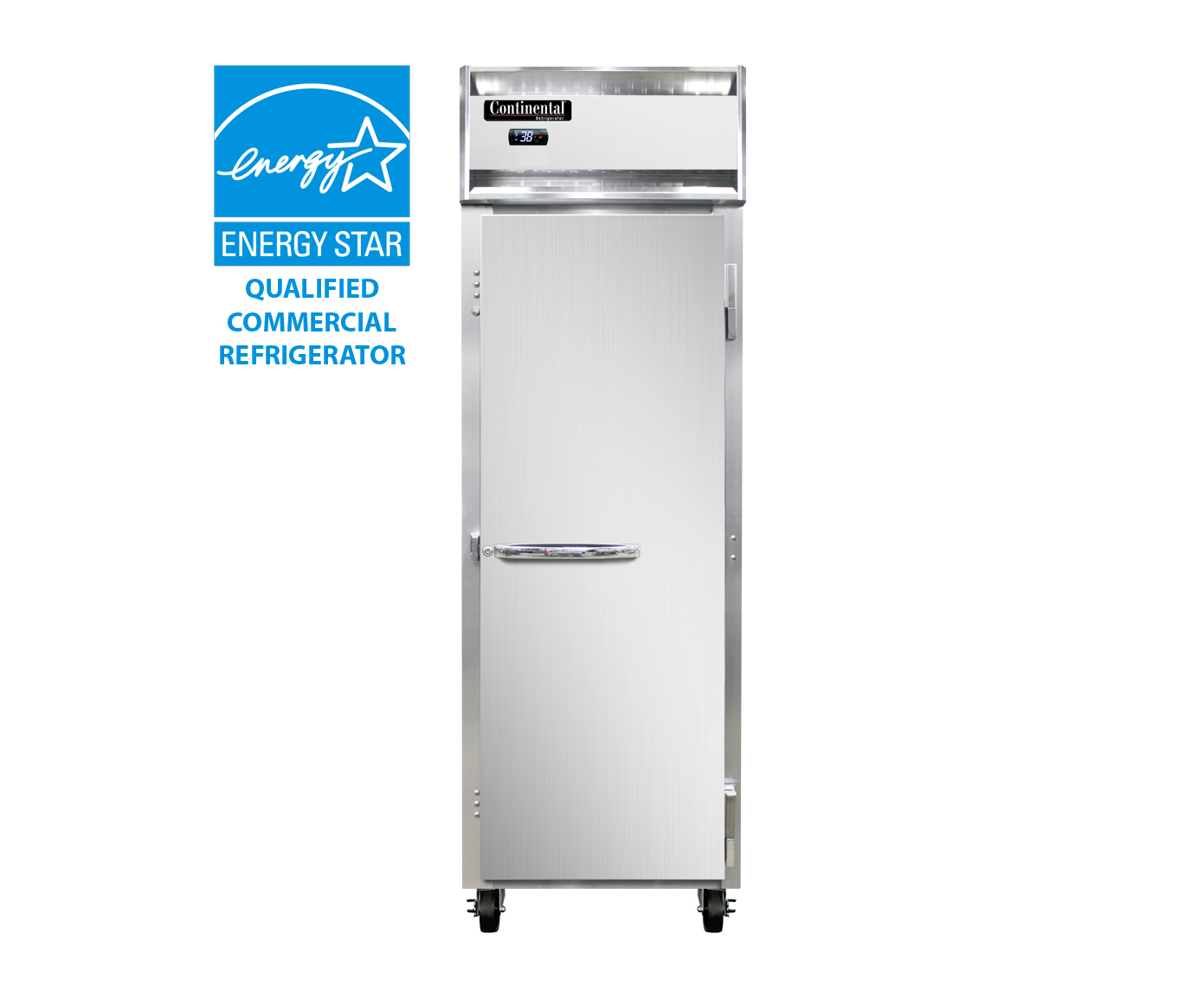 Continental Refrigerator 2FSN-SA-HD 52 Half Door Shallow Depth Reach-In  Freezer - 32 Cu. Ft. - Yahoo Shopping