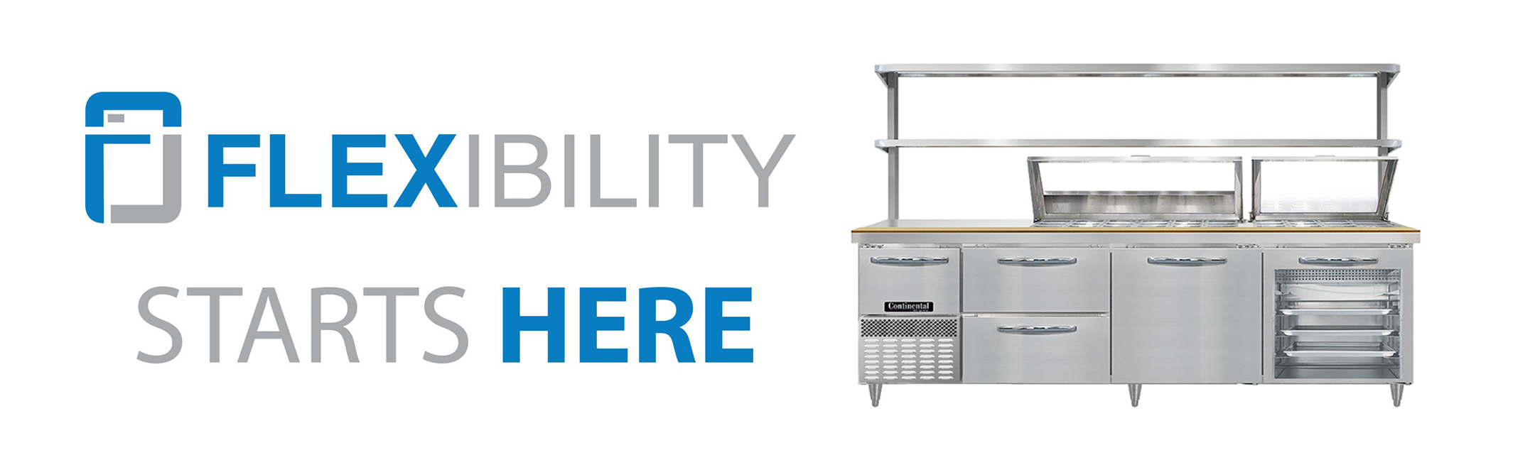 Flexibility mean we bring you solutions through quality customizable commercial kitchen equipment. 