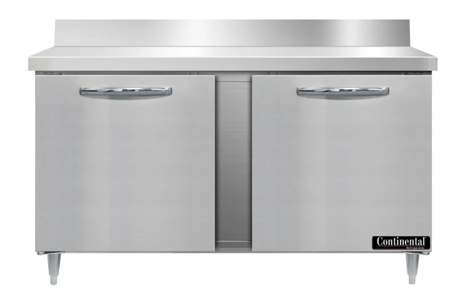 SW60N 60" Worktop Refrigerator with Solid Doors SW60-new-handles