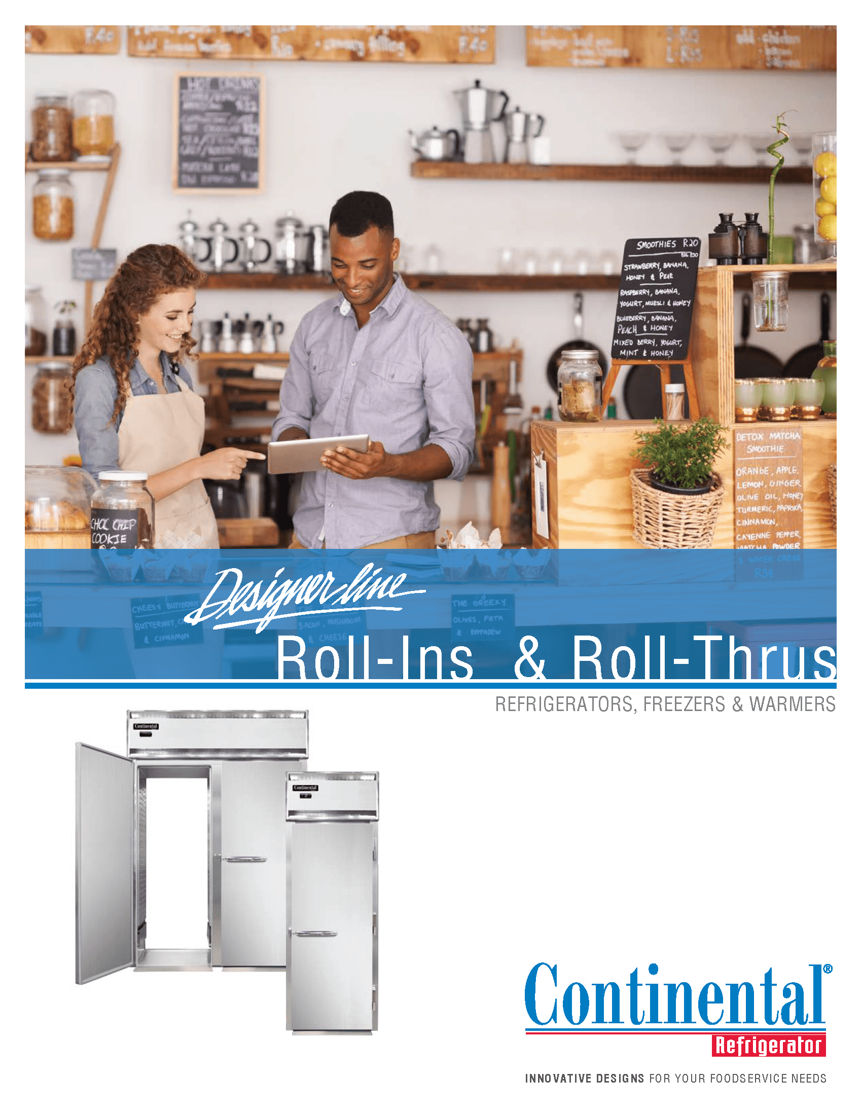 Brochure Roll In and Roll Thru Refrigerators
