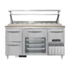 Refrigerated Pizza Preparation Tables