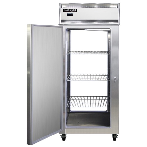 1RXNPT 1-Section Commercial Pass-Thru Refrigerator