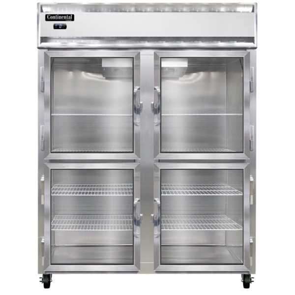 2FENGDHD 2-Section Commercial Reach-In Display Freezer