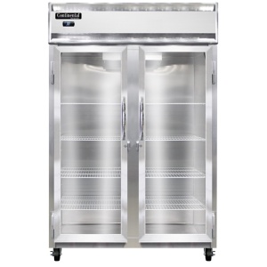 2RNGD 2-Section Commercial Reach-In Display Refrigerator