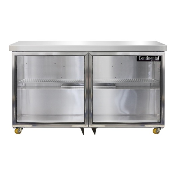 SW48NGD-U 48" Commercial Undercounter Display Refrigerator