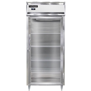 D1RXNPT-GD-SD Designer Line 1-Section Display Commercial Pass-Thru Refrigerator Extra Wide