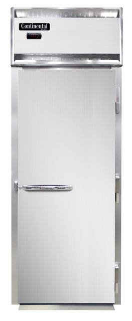 DL1WI-RT-SD-GD 1-Section Commercial Designer Line Display Roll-Thru Warmer